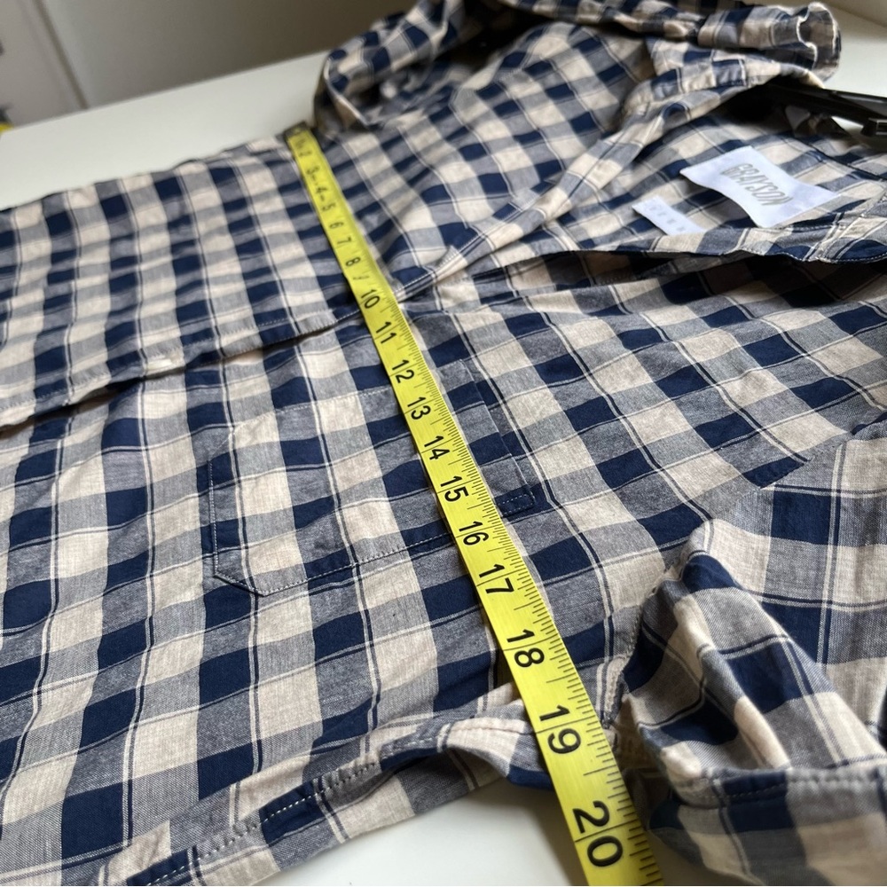Grayson By Frank And Eileen The Hero Shirt Blue Plaid Button Up L/S XS 1 - Picture 6 of 7